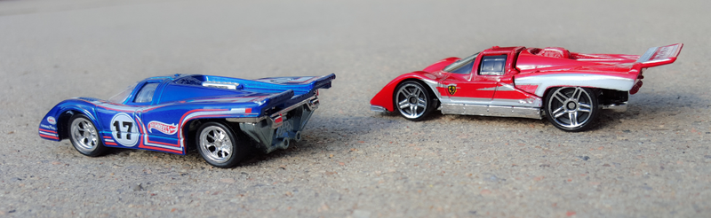 Porsche 917K and Ferrari 512 M. Photo credit MustangFan